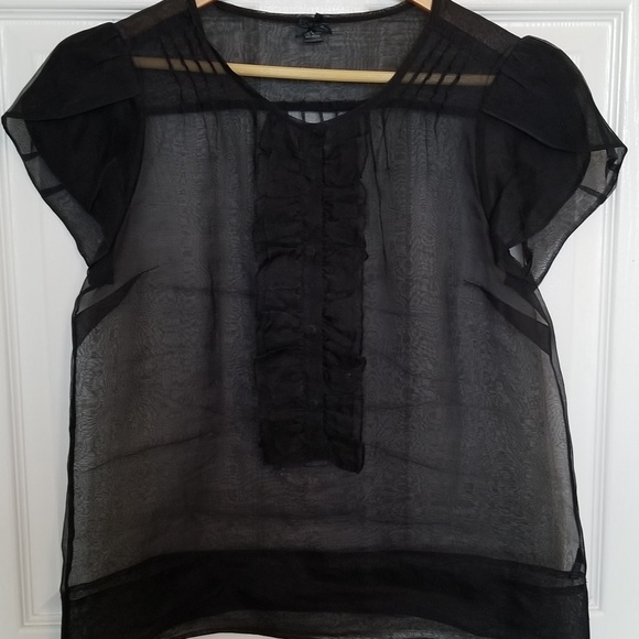 Forever 21 Sheer Blouse - Picture 1 of 2